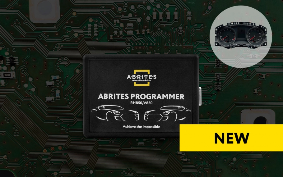 NEW DASHBOARD ADDED FOR SUPPORT BY THE ABRITES RH850/V850 PROGRAMMER!