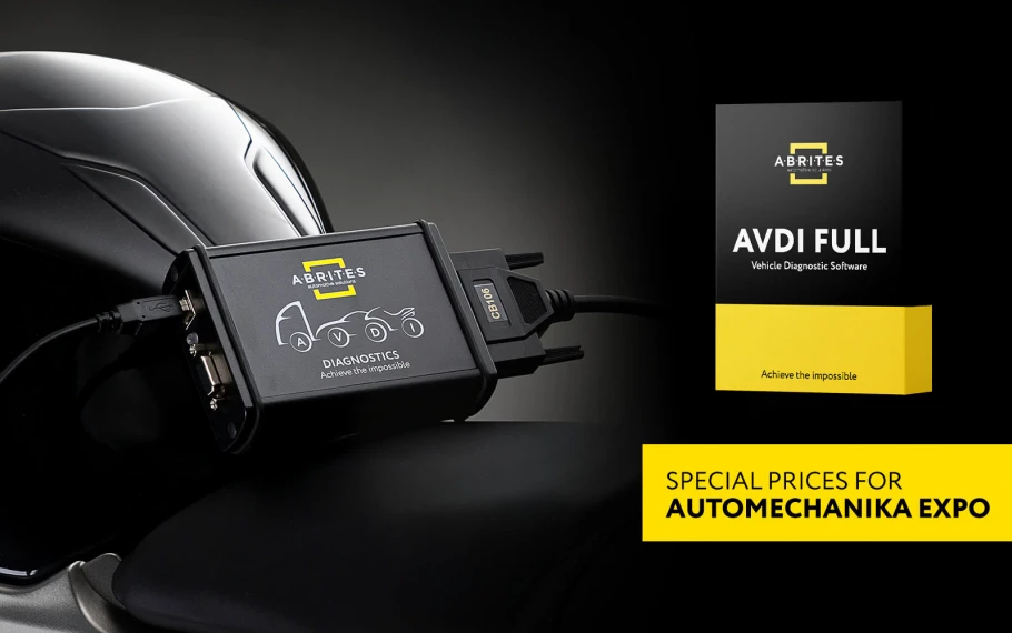 AVDI FULL PACKAGE SPECIAL PRICE ONLY DURING THE AUTOMECHANIKA FRANKFURT EXPO!