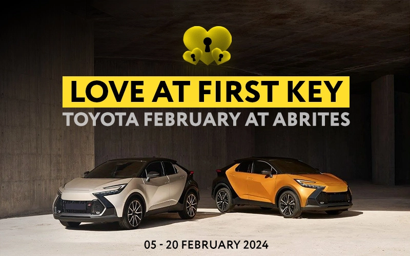 LOVE AT FIRST KEY - TOYOTA FEBRUARY AT ABRITES