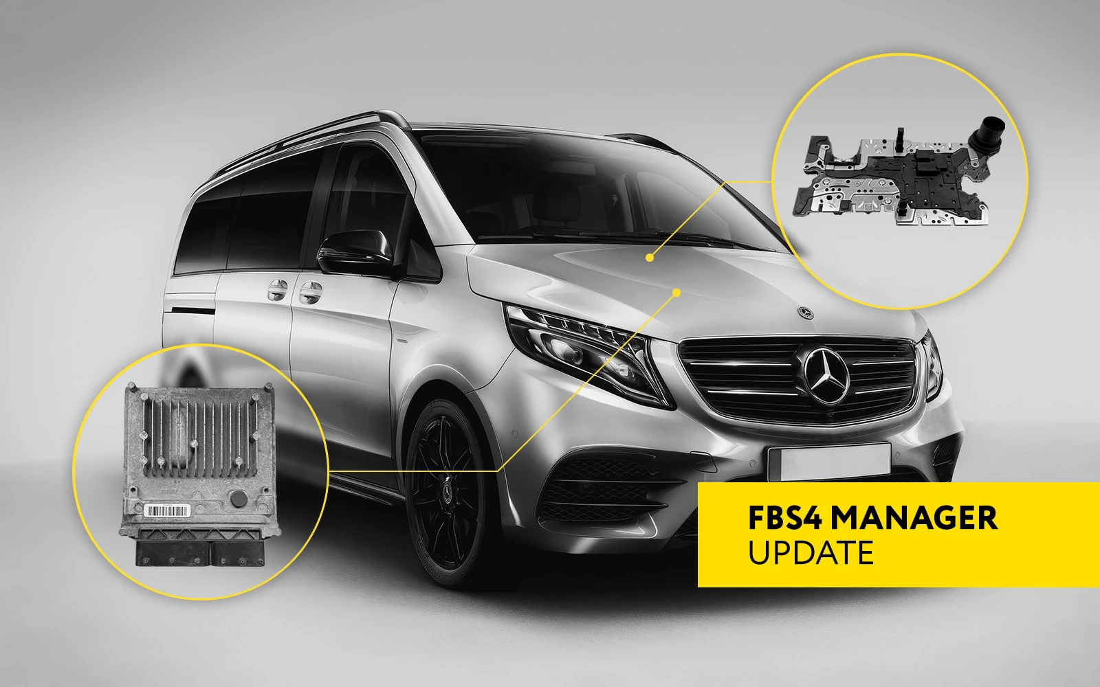 Mercedes-Benz FBS4 Manager Update: OBDII Personalization for Delphi CRD3NFZ/CRD3S2NFZ ECUs (Vito,V-Class, Sprinter), VGS3-FDCT TCU Set to Virgin State