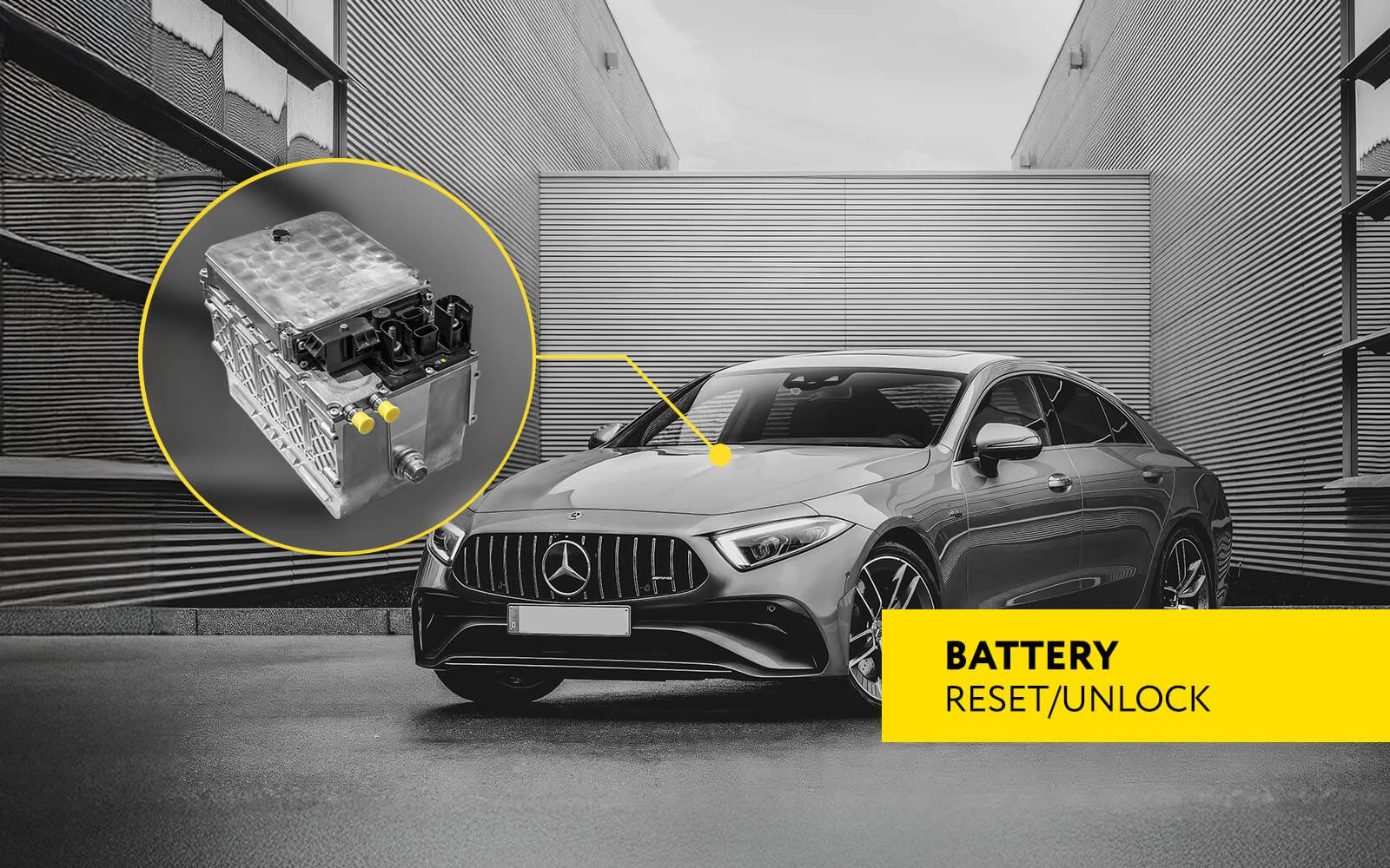 Mild Hybrid and Plug-In Hybrid One-Click Battery Unlock/Reset for Mercedes-Benz Vehicles