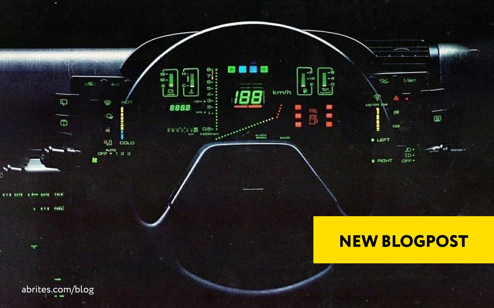 DIGITAL DASHBOARDS – A BRIEF HISTORY OF COOL