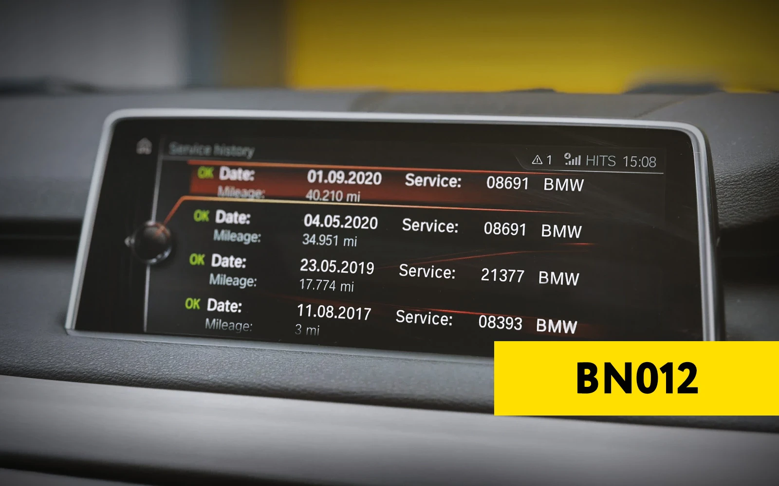 Coming for BMW F and G Series Vehicles: Service History Access and Correction in NBT EVO