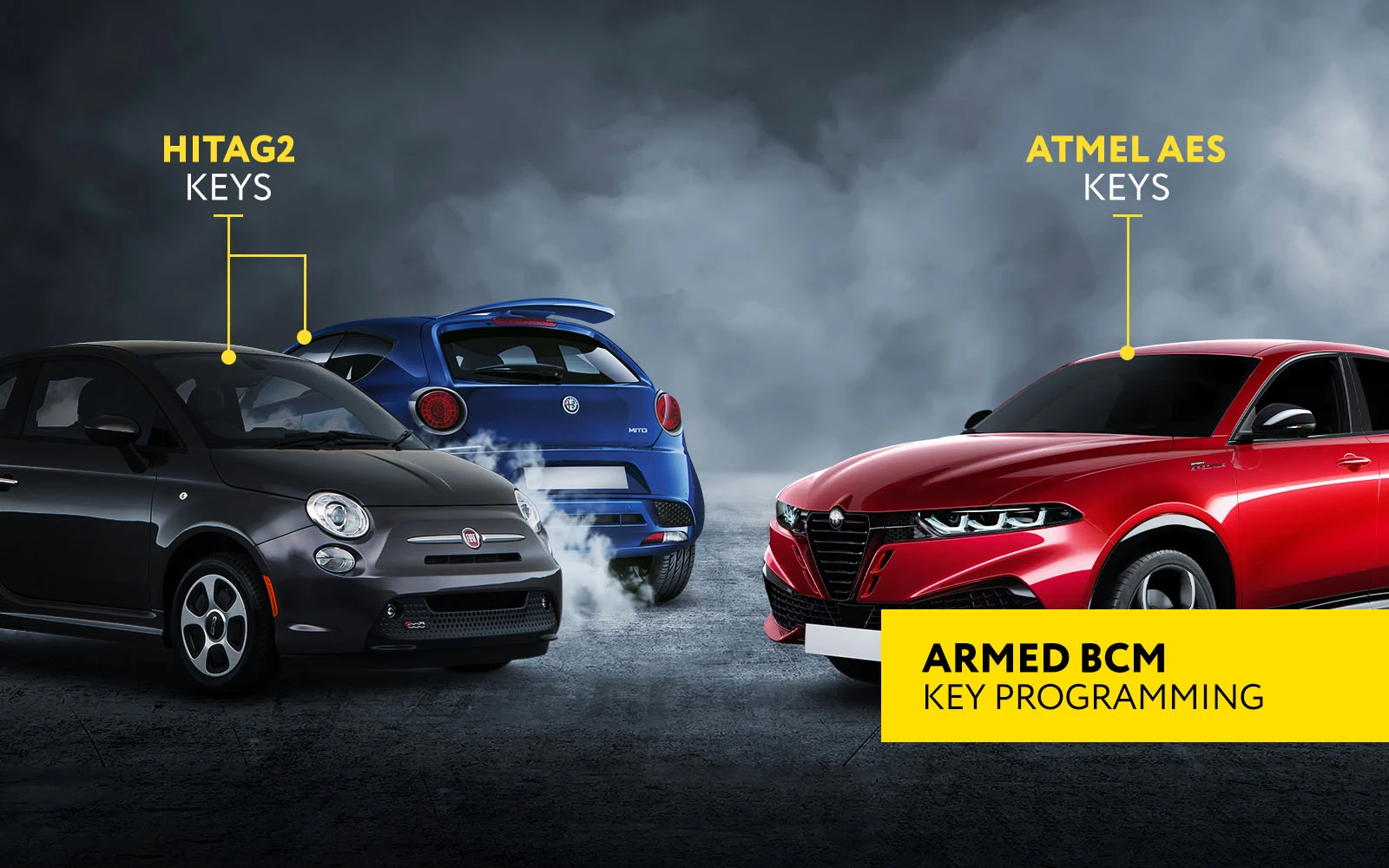 New for FCA Vehicles: Hitag2 and Atmel Key Programming for Cars with Armed BCM