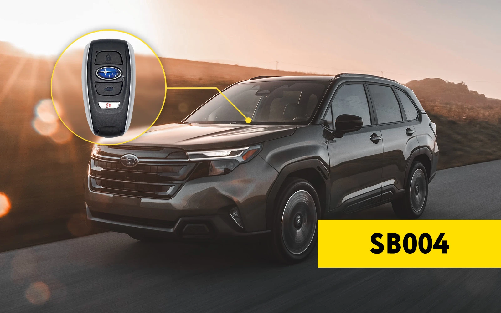 New SB004 License: Alarm OFF and Key Learning for Subaru Vehicles MY 2021–2026