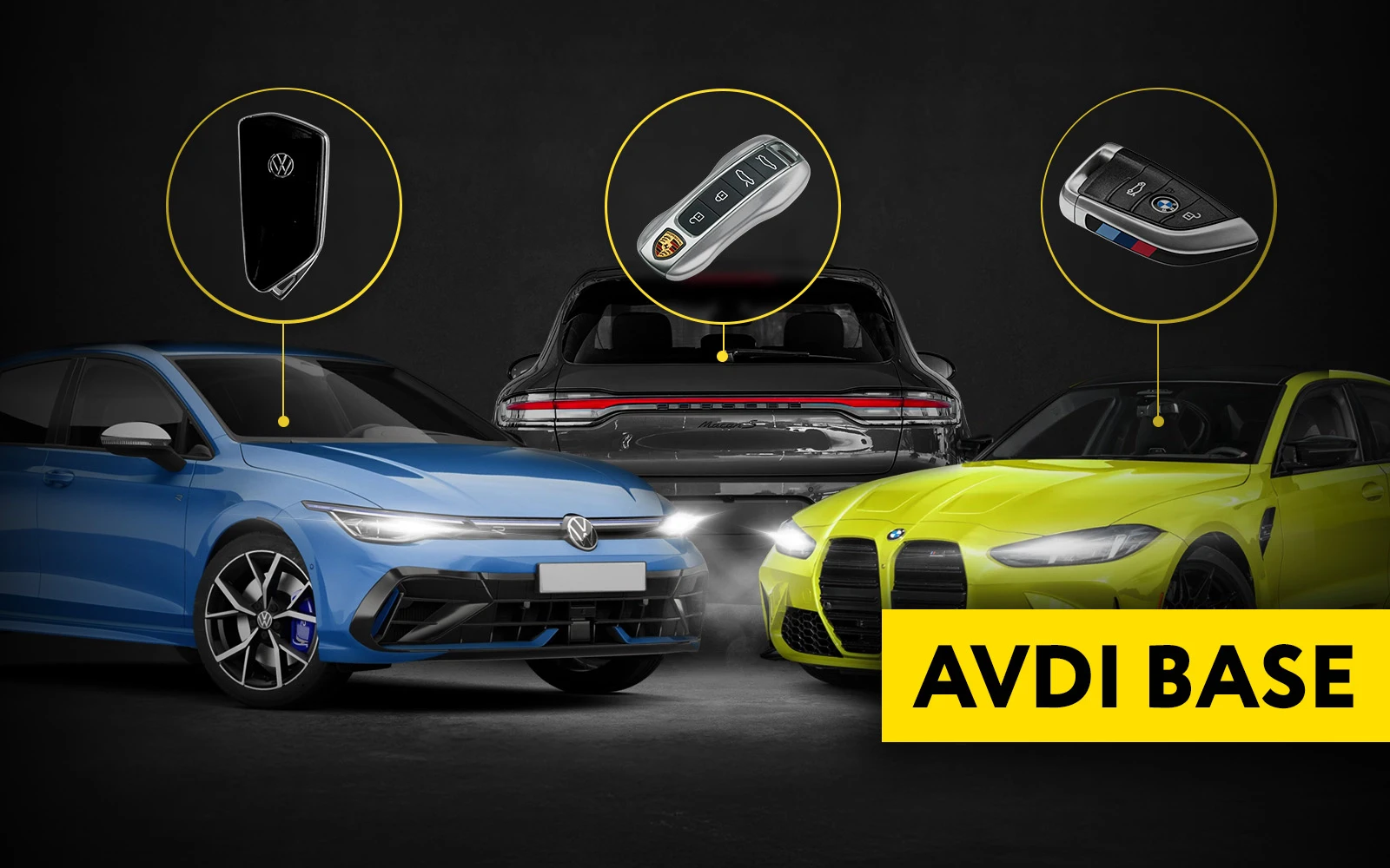 Free with AVDI and RH850 Programmer: NCF Key Programming for BMW, Audi, Volkswagen, Škoda & Porsche Vehicles