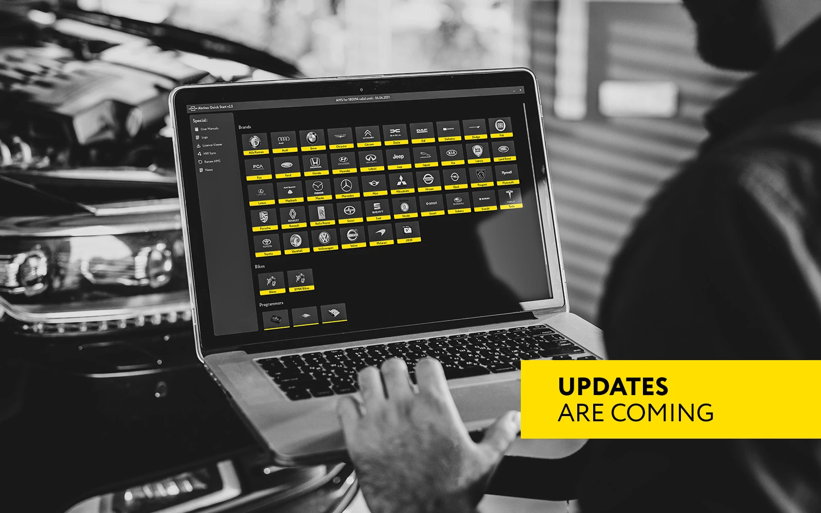 ABRITES Software Update 35 7 New Key Programming ECU TCU Diagnostics and Service Functions