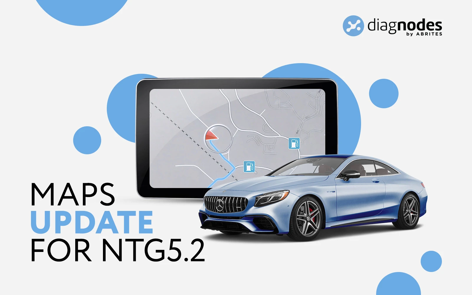 Update Maps for NTG5.2 Navigation in Mercedes-Benz Vehicles Easily via DiagNodes!
