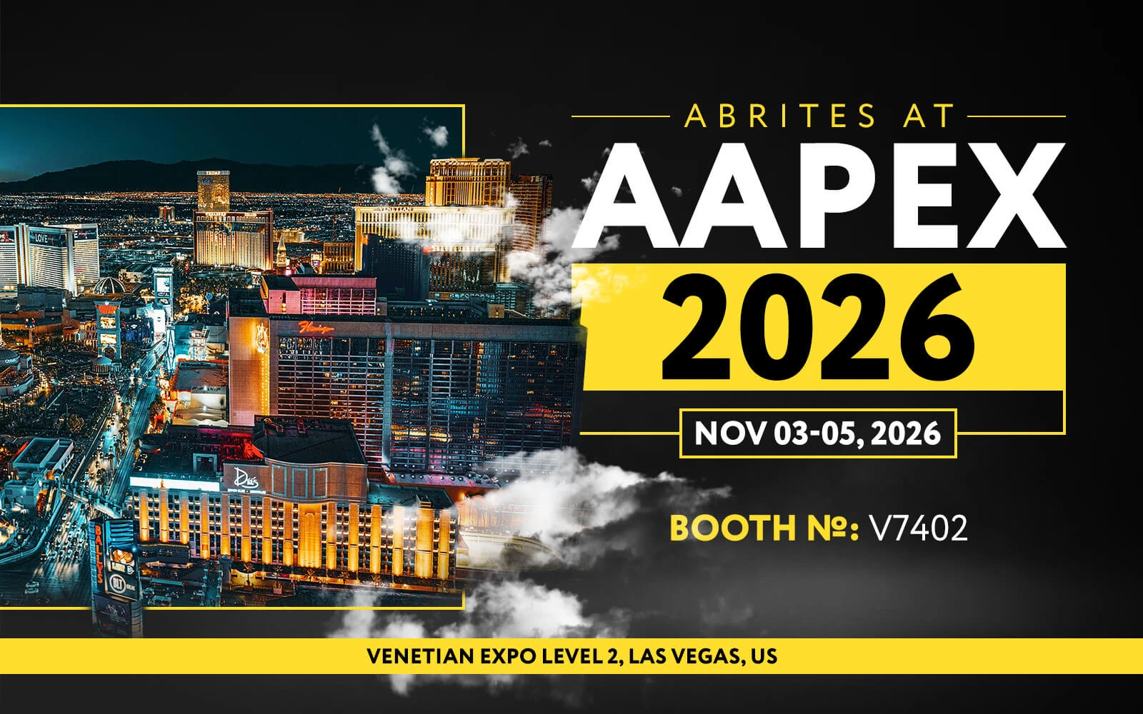 Visit ABRITES at AAPEX 2026 in Las Vegas