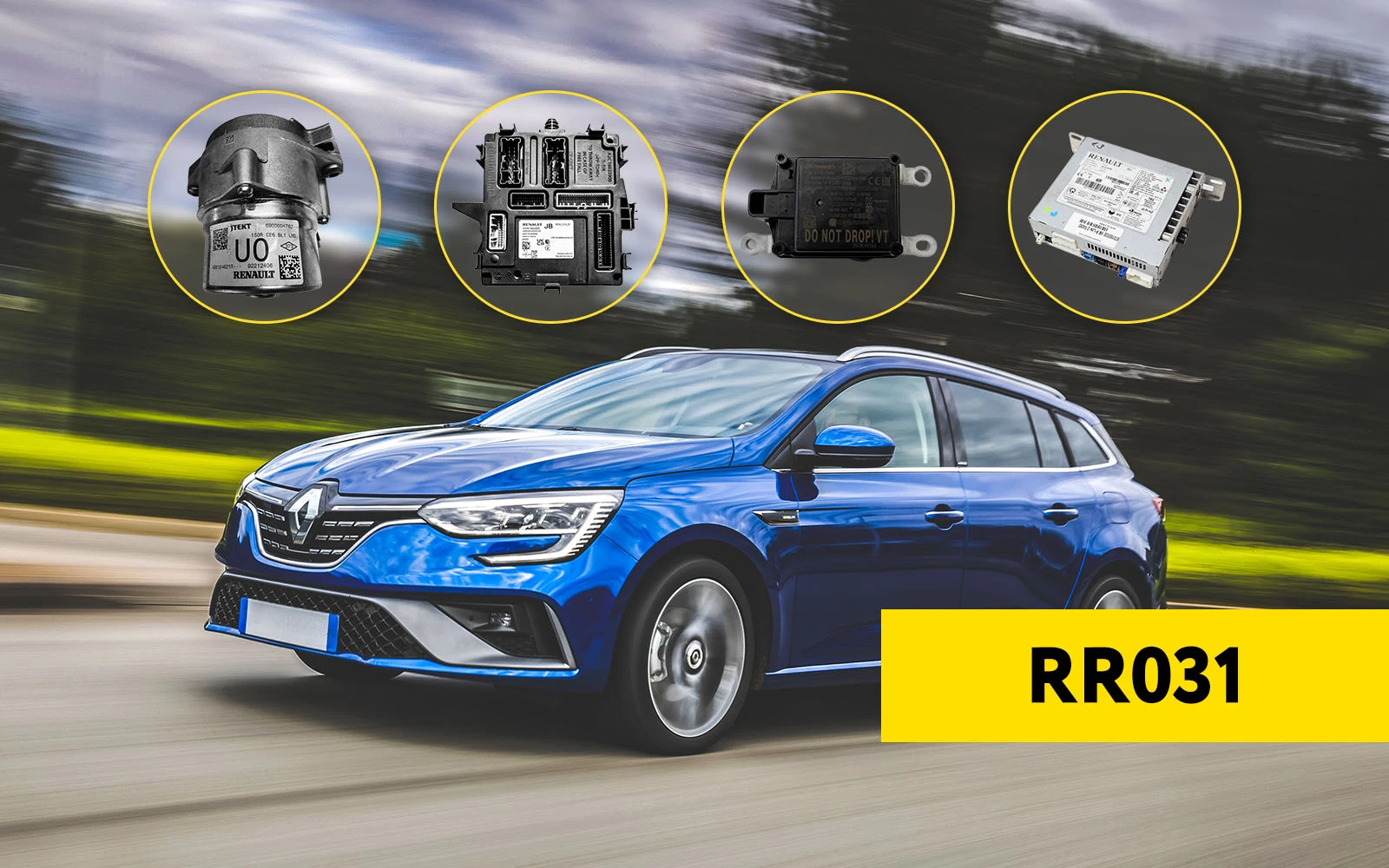 New RR031 License: Electronic Module Recovery and Navigation Adaptation for Renault and Dacia