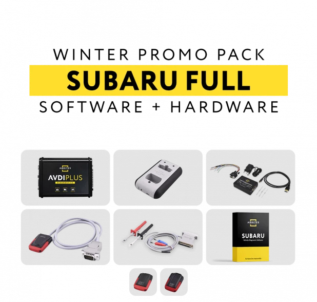 Winter Promo Pack for Subaru Vehicles by ABRITES