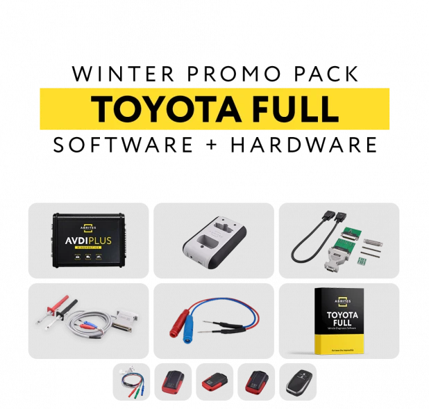 Winter Promo Pack for Toyota, Lexus, Scion Vehicles by ABRITES