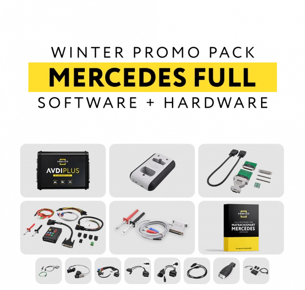 Winter Promo Pack for Mercedes-Benz Vehicles by ABRITES