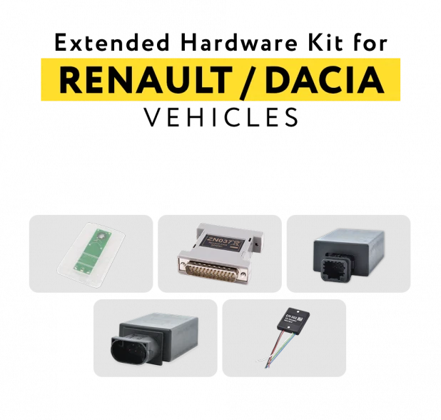 Extended Hardware Kit for Renault/Dacia Vehicles by Abrites