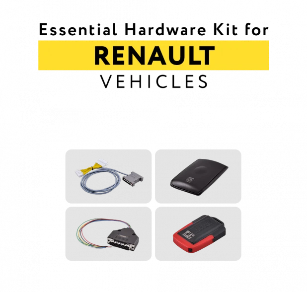 Essential Hardware Kit for Renault Vehicles by ABRITES