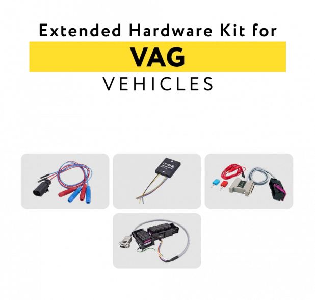 Extended Hardware Kit for VAG Vehicles by Abrites