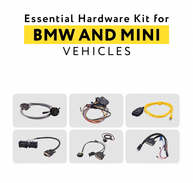 Essential Hardware Kit for BMW and MINI Vehicles by ABRITES
