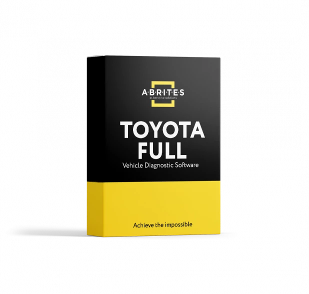 Full ABRITES Software Package for Toyota and Lexus vehicles