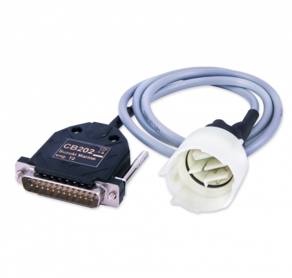 CB202 - AVDI cable for connection with Suzuki Marine Engines type 2 (round)