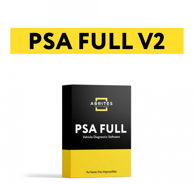 Full ABRITES Software Package for PSA vehicles (Peugeot, Citroen) V2