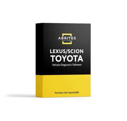 Full ABRITES Software Package for Toyota and Lexus vehicles