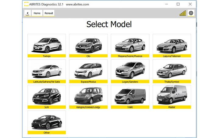 Renault Dacia Select Model