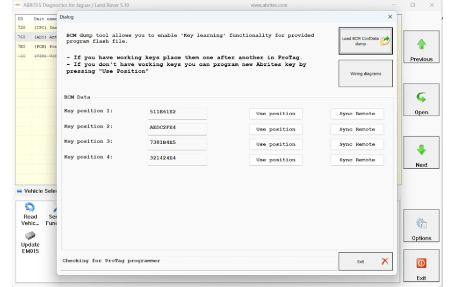 A computer screen displays a program with a menu of options. AI generated content