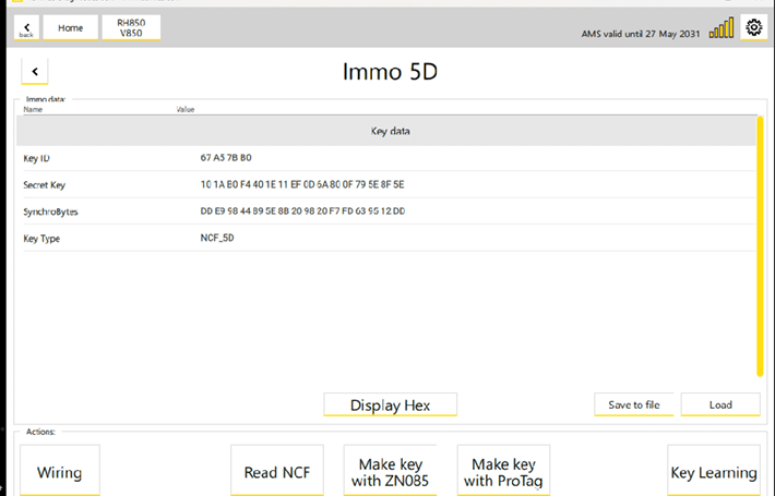 A computer screen displaying a program. Description generated by AI